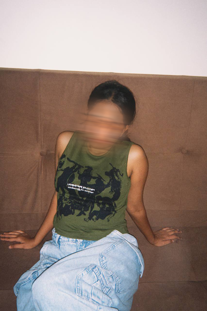 Greek Attic Ribbed Top